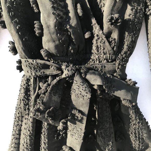 Black Sheer Lined Romper Womens M Whimsygoth Fairy Feminine Sexy Made England - Picture 4 of 11